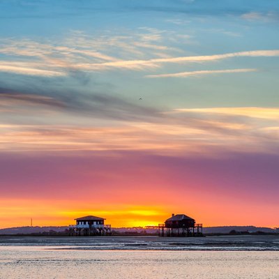 Tableau Mural Coucher De Soleil MER CEANOTHE