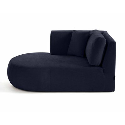 Module d'assise méridienne gauche en Tissu texturé - SANTORINI LISA DESIGN