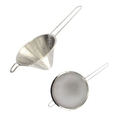 Lot d'une passoire et un chinois GOURMET EDITION FM PROFESSIONAL