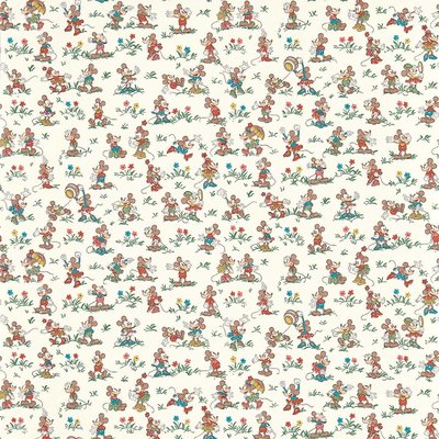 Mickey & Minnie Allsorts Wallpaper SANDERSON X DISNEY