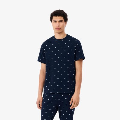 T-shirt de pyjama imprimé crocodile LACOSTE
