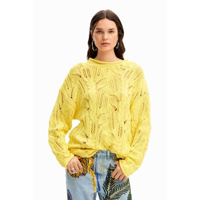 Pull oversize motif ajouré DESIGUAL
