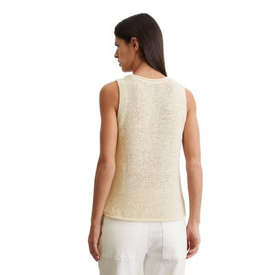 Top en tricot slim en mélange de coton organique MARC O'POLO