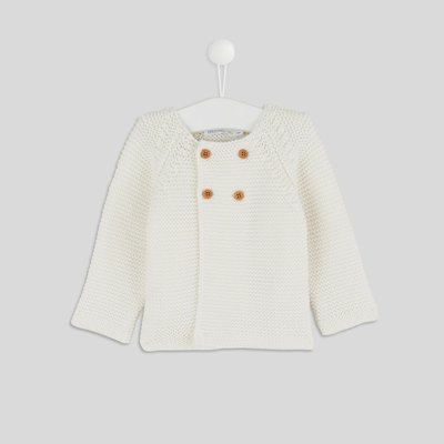 Cardigan uni en coton BOUT'CHOU