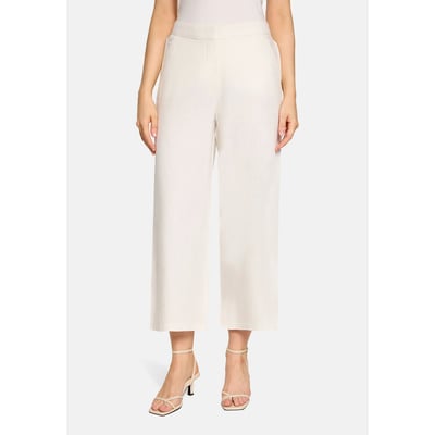 Pantalon en lin unicolore BETTY BARCLAY