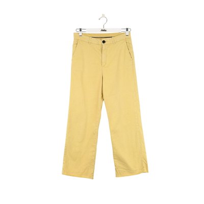 Pantalon droit en coton - Très Bon État LEON & HARPER