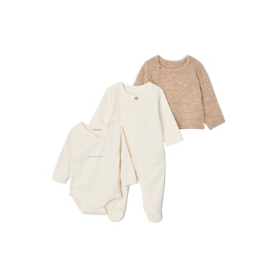 Ensemble naissance 3 pièces VERTBAUDET