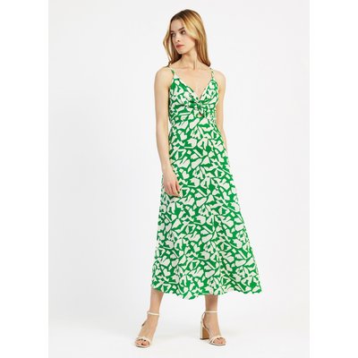 Robe midi cocktail imprimée MERIKA AN'GE
