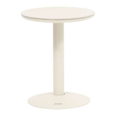Table d'appoint de jardin en aluminium et pierre SOLETIA HESPERIDE