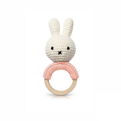 Hochet anneau de dentition Miffy JUST DUTCH