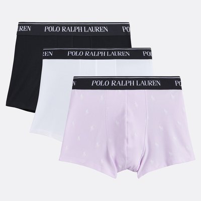 Lot de 3 boxers unis POLO RALPH LAUREN