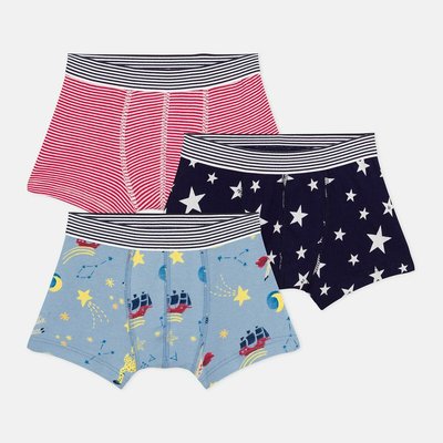 Pack of 3 Hipsters in Cotton PETIT BATEAU