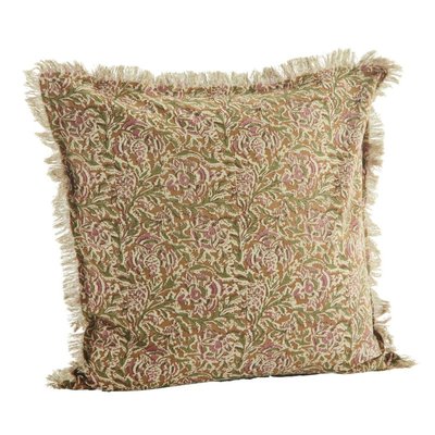 Housse coussin floral coton MADAM STOLTZ