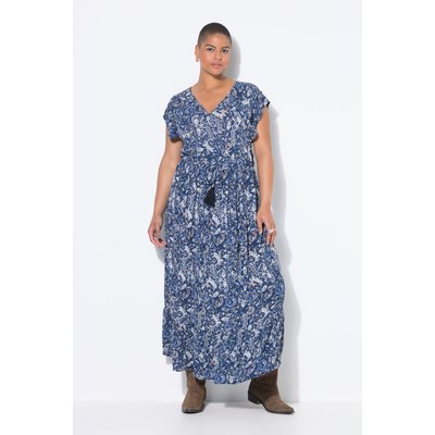 Robe maxi imprimé cachemire, cordon à nouer STUDIO UNTOLD