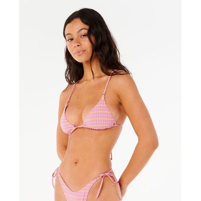 Haut de bikini ISLES PLAID SLIDING TRI RIP CURL