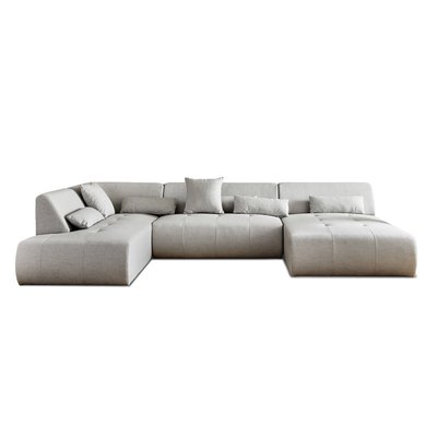 Canapé Panoramique Tissu 7 places - ONYX LISA DESIGN