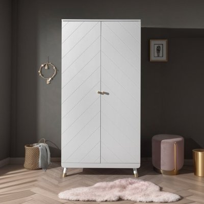 Armoire 2 portes en bois TERRE DE NUIT
