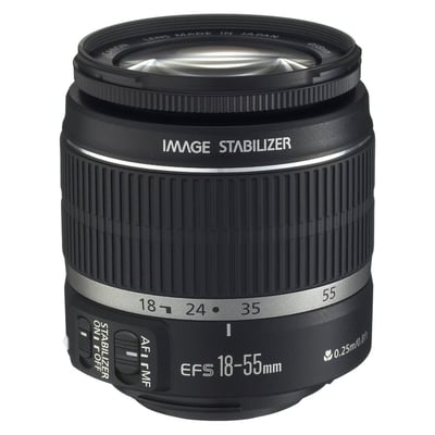 Objectif pour Reflex EF-S 18-55mm f/3.5-5.6 IS II CANON