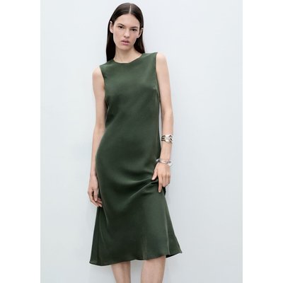 Robe midi droite MANGO
