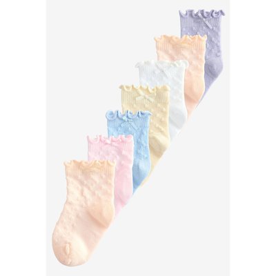 Chaussettes à volants pour bébé, lot de 7 NEXT