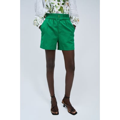 SHORT AVEC MÉLANGE DE LIN SALSA JEANS