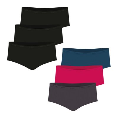 Boxers, lot de 6, basic ecopack ATHENA
