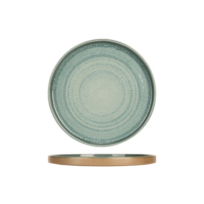 Lot de 6 Assiettes à desserts en grès, BASALT COSY&TRENDY