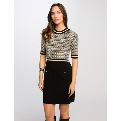Robe tricot courte ajustée MORGAN