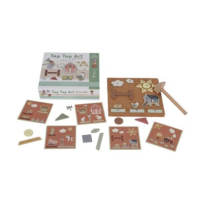 Jeu de formes à clouer FSC - Little Farm LITTLE DUTCH