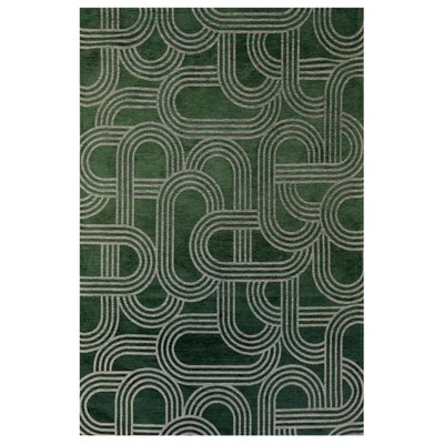 Tapis de salon moderne tissé plat FEVER NOVATREND