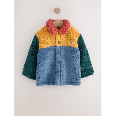 Veste-chemise en polaire aspect mouton NEXT
