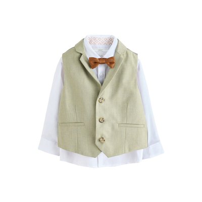 Gilet avec chemise et nœud papillon ensemble NEXT