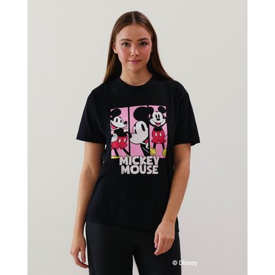 Top en jersey mickey noir COREMICKIZ UNDIZ