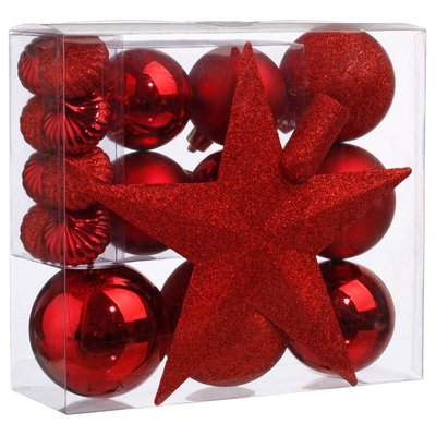 Kit de sapin "Colorama de Noël" 18 pièces blanc FEERIC LIGHTS & CHRISTMAS