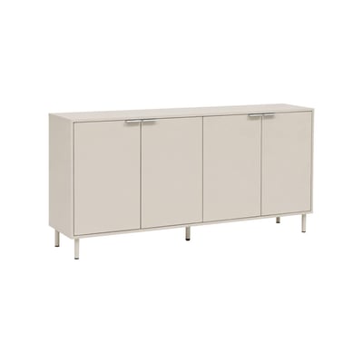 Buffet décor bois et métal 4 portes 160cm ELLIE SWEEEK