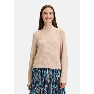 Pull-over en grosse maille à col montant BETTY & CO