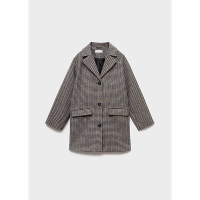 Manteau long drap de laine MANGO KIDS