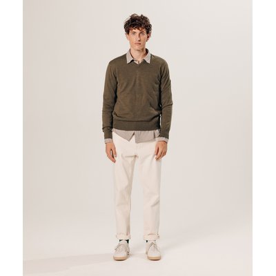 Pull col V en laine mérinos RODIER