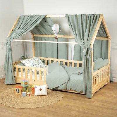 Set de Double Ciel de Lit cabane JEANNE SEVIRA KIDS