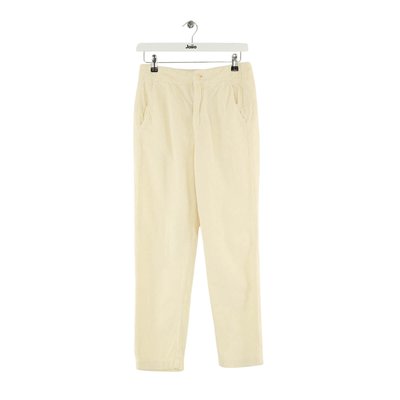 Pantalon droit en coton - Bon État CHLOE STORA