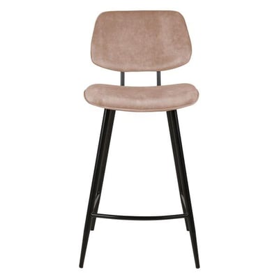 Chaise plan de travail velours ZAGO