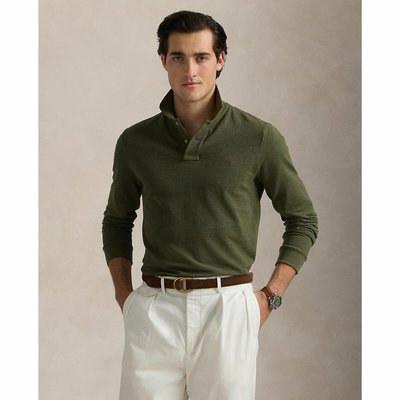 Polo manches longues droit custom fit POLO RALPH LAUREN