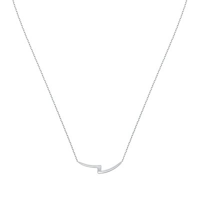 Collier en or 375 et diamant CLEOR