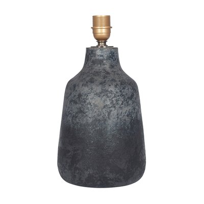 Dark Grey Concrete Effect Stoneware Table Lamp Base SO'HOME