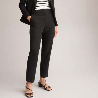 Pantalon cigarette noir femme La Redoute