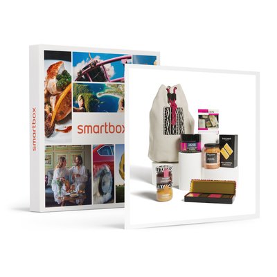 Coffret Voyage à Paris Fauchon : assortiment de délices sucrés et salés livré à domicile- SMARTBOX - Coffret Cadeau Gastronomie SMARTBOX