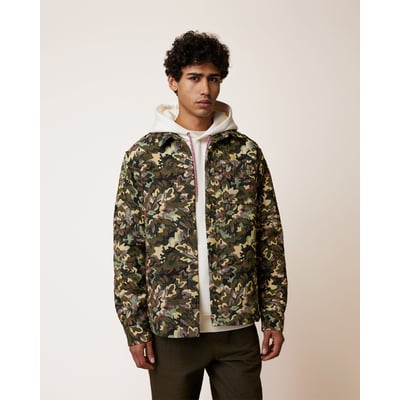 Sur-chemise en jacquard FAGUO