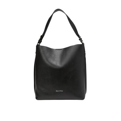 Hobo Bag moyen en cuir de vache grainé MARC O'POLO