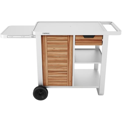 Chariot Plancha WOODY DELUXE compatible plancha 2 et 3 brûleurs Blue Flame, Sorio et Master CAMPINGAZ