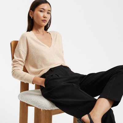 Pull col V LA REDOUTE COLLECTIONS